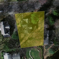 20 Prospect Ave, Newton, MA 02460 aerial view