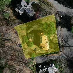 185 Hobart Rd, Newton, MA 02459 aerial view