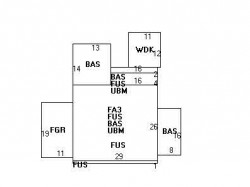 12 Hallron Rd, Newton, MA 02462 floor plan