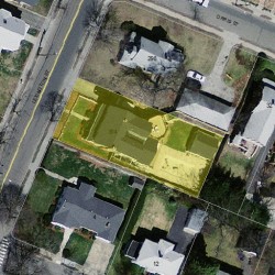 304 Lexington St, Newton, MA 02466 aerial view