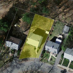 79 Carl St, Newton, MA 02461 aerial view