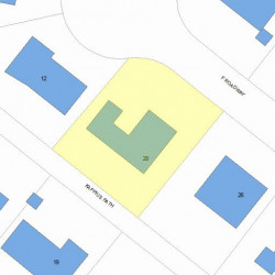 20 Kappius Path, Newton, MA 02459 plot plan