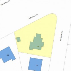 49 Brookside Ave, Newton, MA 02460 plot plan