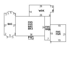 21 Nod Hill Rd, Newton, MA 02461 floor plan