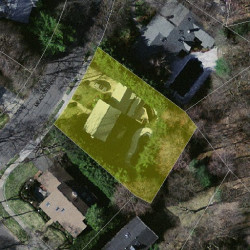 67 Meadowbrook Rd, Newton, MA 02459 aerial view