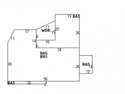 80 Redwood Rd, Newton, MA 02459 floor plan