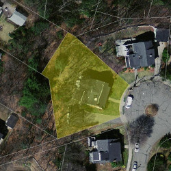 27 Victoria Cir, Newton, MA 02459 aerial view