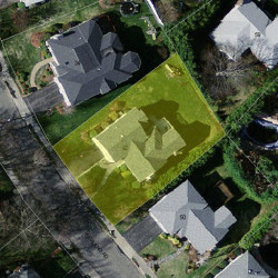 42 Sevland Rd, Newton, MA 02459 aerial view