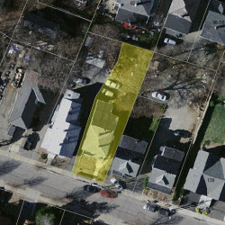149 Pearl St, Newton, MA 02458 aerial view
