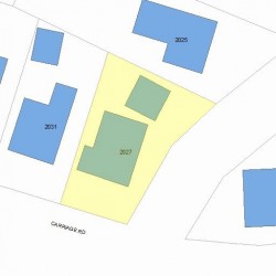 2027 Commonwealth Ave, Newton, MA 02459 plot plan