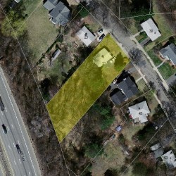 31 Quinobequin Rd, Newton, MA 02462 aerial view