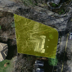 173 Grant Ave, Newton, MA 02459 aerial view