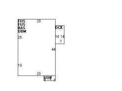 172 Chapel St, Newton, MA 02458 floor plan