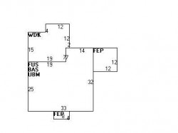 22 Arden Rd, Newton, MA 02460 floor plan