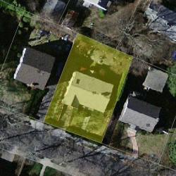 64 Maplewood Ave, Newton, MA 02459 aerial view