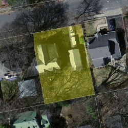 66 Forest St, Newton, MA 02461 aerial view