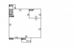 93 Arlington St, Newton, MA 02458 floor plan