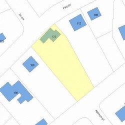 120 Pine St, Newton, MA 02466 plot plan