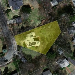 18 Annawan Rd, Newton, MA 02468 aerial view