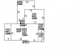 163 Dorset Rd, Newton, MA 02468 floor plan