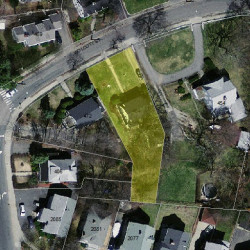 464 Wolcott St, Newton, MA 02466 aerial view