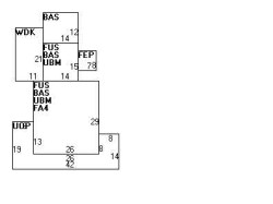 1434 Washington St, Newton, MA 02465 floor plan