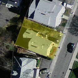 159 Charlesbank Rd, Newton, MA 02458 aerial view