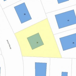 36 Boylston Rd, Newton, MA 02461 plot plan