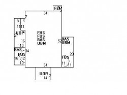 49 Columbus St, Newton, MA 02461 floor plan