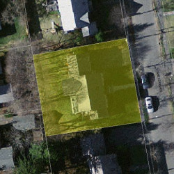 21 Sheldon Rd, Newton, MA 02459 aerial view
