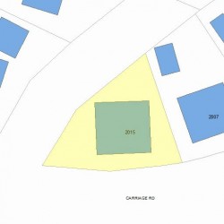 2015 Commonwealth Ave, Newton, MA 02459 plot plan