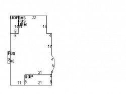 40 Willow St, Newton, MA 02459 floor plan