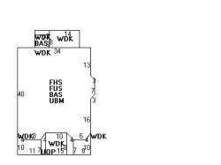 77 Woodland Rd, Newton, MA 02466 floor plan