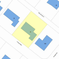 29 Keller Path, Newton, MA 02459 plot plan