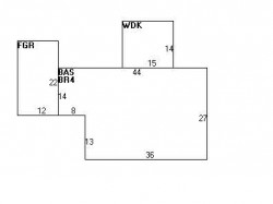 6 James St, Newton, MA 02465 floor plan