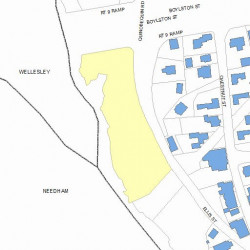 1 Ellis St, Newton, MA 02464 plot plan