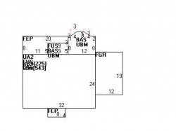 24 Beverly Rd, Newton, MA 02461 floor plan