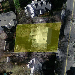 11 Grant Ave, Newton, MA 02459 aerial view