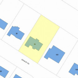 94 Stanley Rd, Newton, MA 02468 plot plan