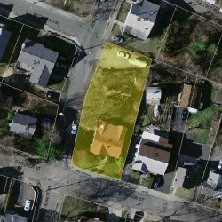 31 Gardner St, Newton, MA 02458 aerial view