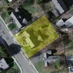9 Walsh Rd, Newton, MA 02459 aerial view