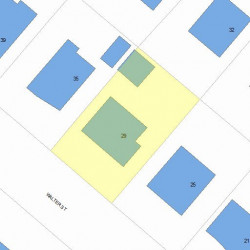 29 Walter St, Newton, MA 02459 plot plan