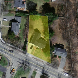 144 Concord St, Newton, MA 02462 aerial view