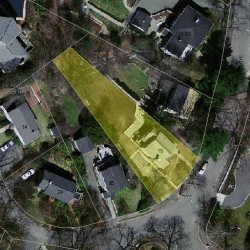 79 Hawthorne Ave, Newton, MA 02466 aerial view