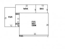 89 Oakdale Rd, Newton, MA 02459 floor plan