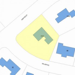 1550 Centre St, Newton, MA 02461 plot plan