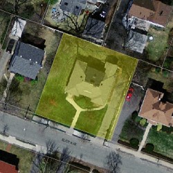 59 Eliot Ave, Newton, MA 02465 aerial view