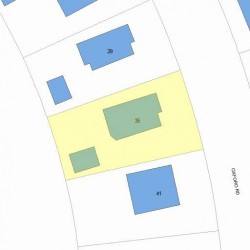 35 Oxford Rd, Newton, MA 02459 plot plan