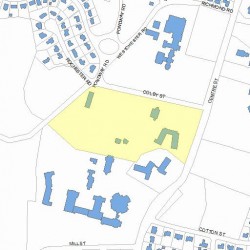 825 Centre St, Newton, MA 02458 plot plan