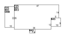 53 Fellsmere Rd, Newton, MA 02459 floor plan